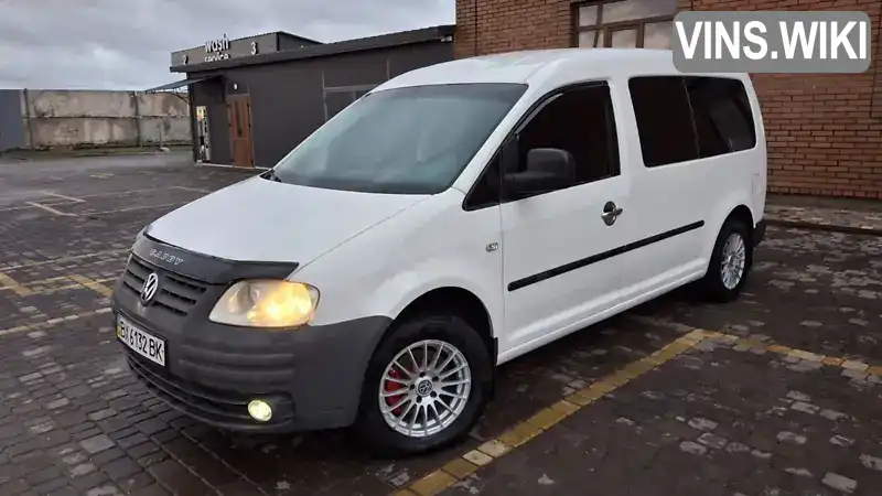 Мінівен Volkswagen Caddy 2009 1.9 л. Ручна / Механіка обл. Хмельницька, Теофіполь - Фото 1/21