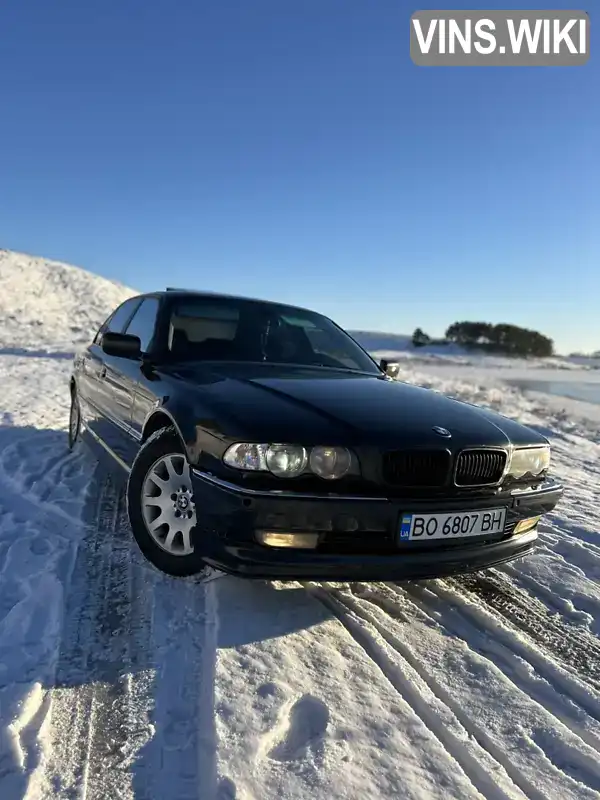 Седан BMW 7 Series 1999 4.4 л. Автомат обл. Тернопільська, Тернопіль - Фото 1/21