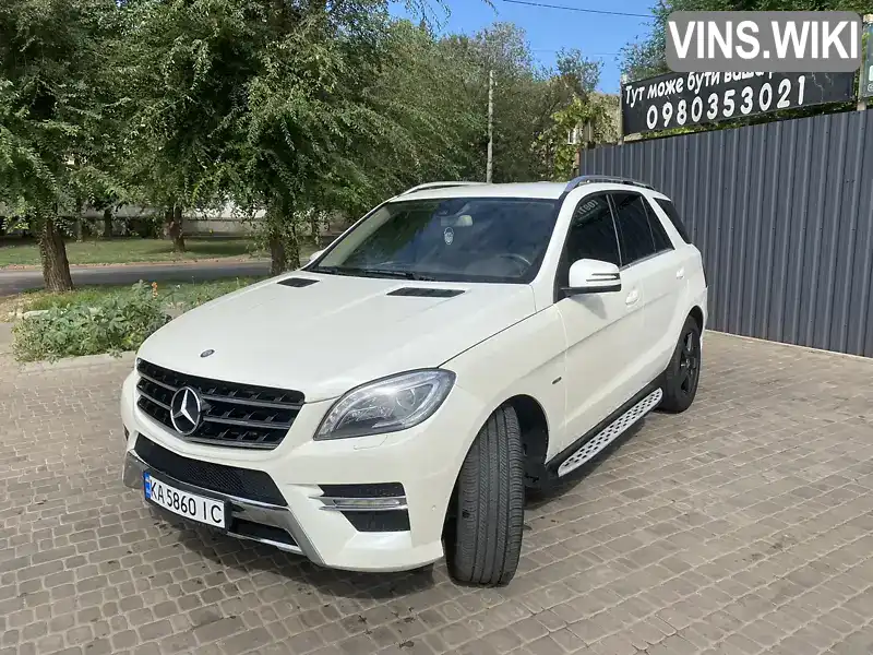 Позашляховик / Кросовер Mercedes-Benz M-Class 2012 2.14 л. Автомат обл. Дніпропетровська, Кривий Ріг - Фото 1/21