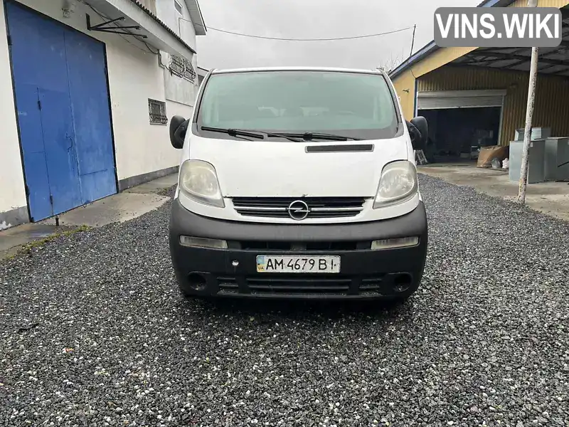 Мінівен Opel Vivaro 2005 null_content л. Ручна / Механіка обл. Хмельницька, Шепетівка - Фото 1/11