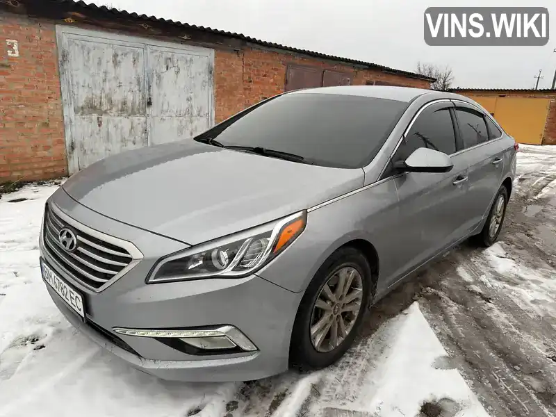 Седан Hyundai Sonata 2016 2.36 л. обл. Сумська, Охтирка - Фото 1/7