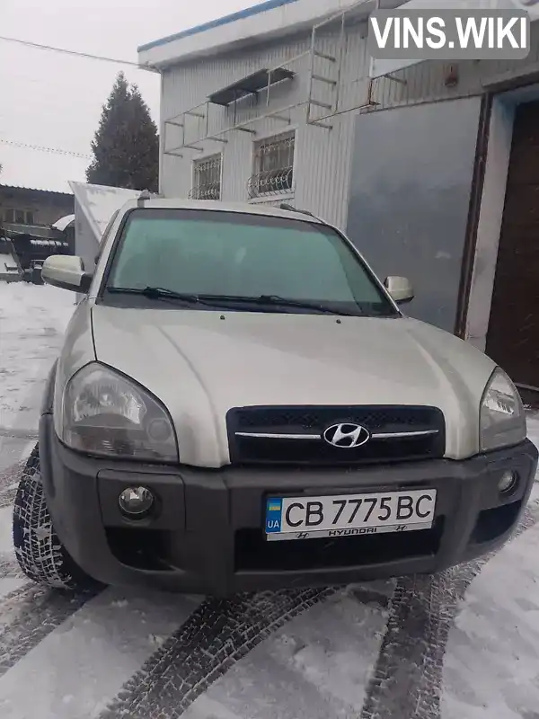 Позашляховик / Кросовер Hyundai Tucson 2006 1.98 л. Ручна / Механіка обл. Чернігівська, Чернігів - Фото 1/10