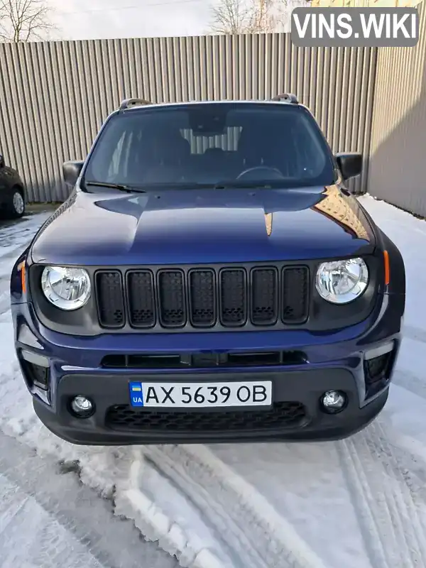 Позашляховик / Кросовер Jeep Renegade 2020 2.36 л. Автомат обл. Харківська, Харків - Фото 1/21