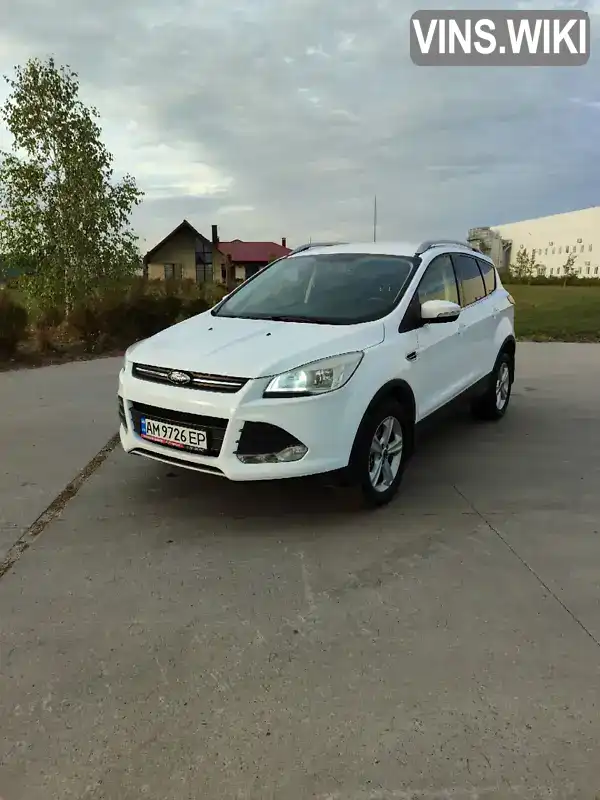 Позашляховик / Кросовер Ford Kuga 2013 2 л. Автомат обл. Житомирська, Коростень - Фото 1/21