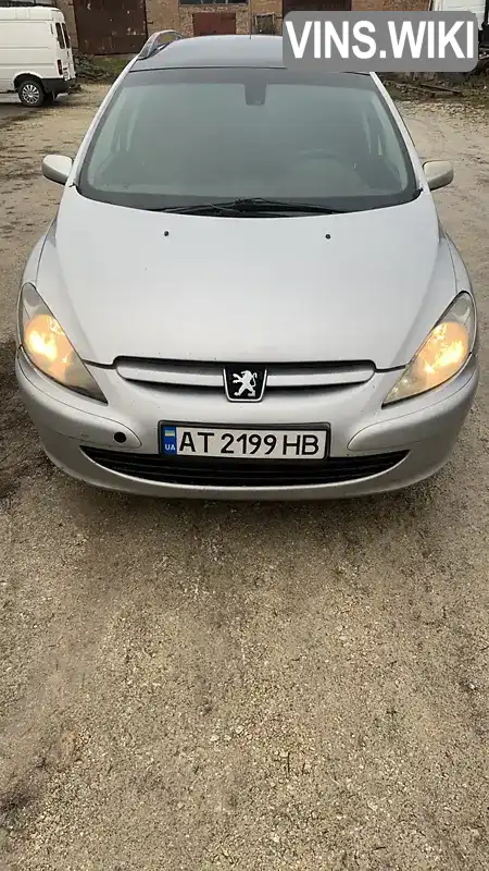 Універсал Peugeot 307 2002 2 л. Ручна / Механіка обл. Хмельницька, Волочиськ - Фото 1/11