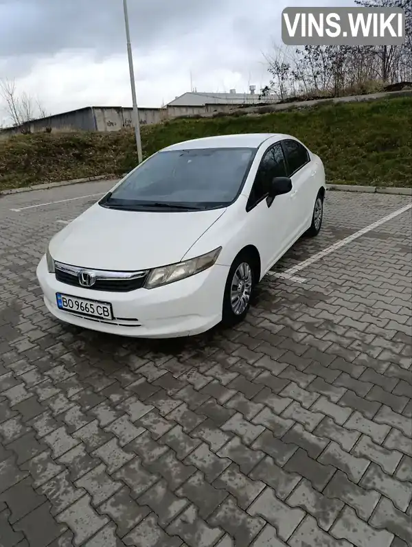 Седан Honda Civic 2012 1.8 л. Автомат обл. Тернопільська, Тернопіль - Фото 1/22