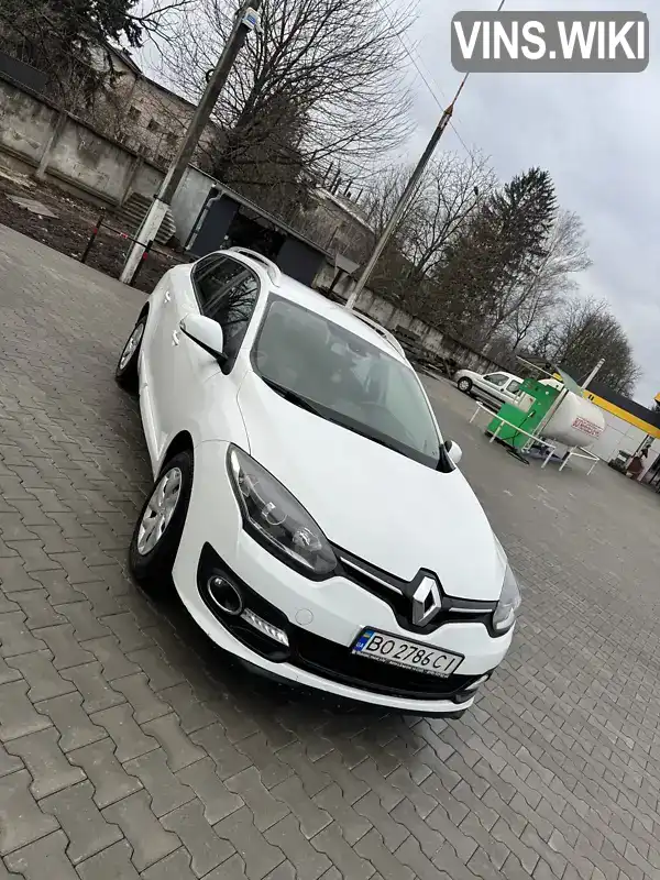 Універсал Renault Megane 2016 1.6 л. Ручна / Механіка обл. Тернопільська, location.city.mykulyntsi - Фото 1/21