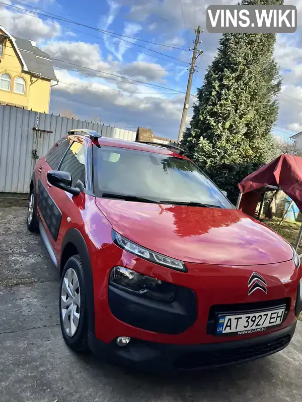 Позашляховик / Кросовер Citroen C4 Cactus 2015 1.56 л. Робот обл. Івано-Франківська, Коломия - Фото 1/13