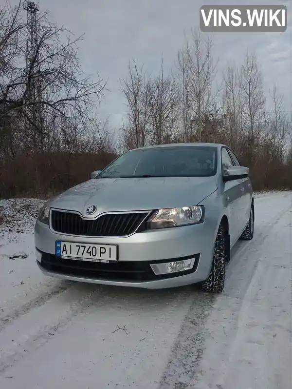 Ліфтбек Skoda Rapid 2013 1.2 л. Ручна / Механіка обл. Київська, Ірпінь - Фото 1/19