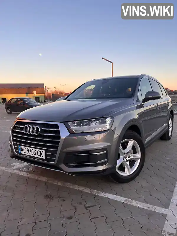 Позашляховик / Кросовер Audi Q7 2016 2.97 л. Автомат обл. Волинська, Луцьк - Фото 1/21