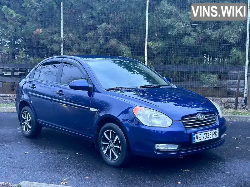 Седан Hyundai Accent 2009 1.5 л. Ручна / Механіка обл. Дніпропетровська, Дніпро (Дніпропетровськ) - Фото 1/17