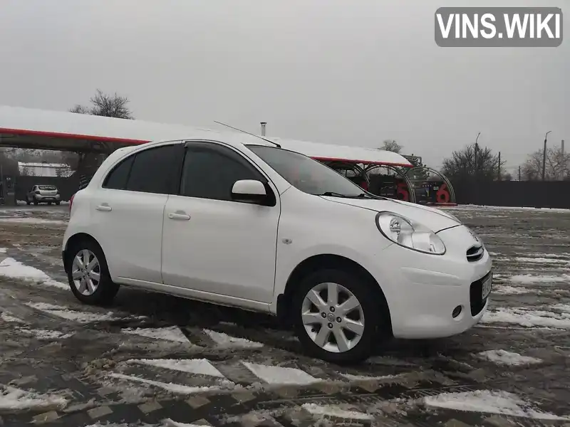 Хетчбек Nissan Micra 2013 1.2 л. Автомат обл. Полтавська, Полтава - Фото 1/10