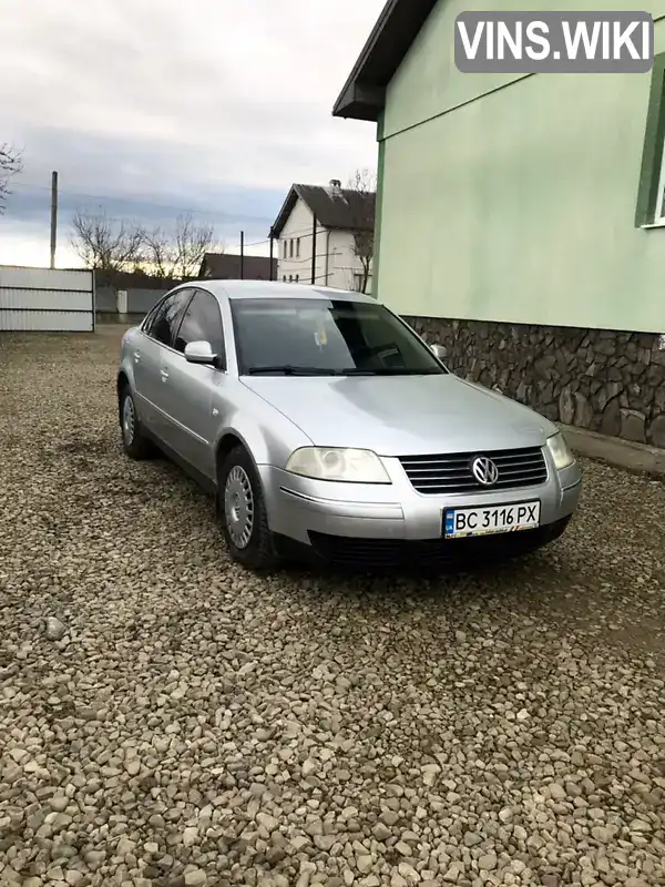 Седан Volkswagen Passat 2003 1.8 л. Ручна / Механіка обл. Івано-Франківська, Долина - Фото 1/12