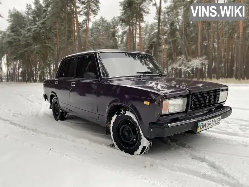 Седан ВАЗ / Lada 2107 1999 1.46 л. обл. Сумська, Лебедин - Фото 1/11