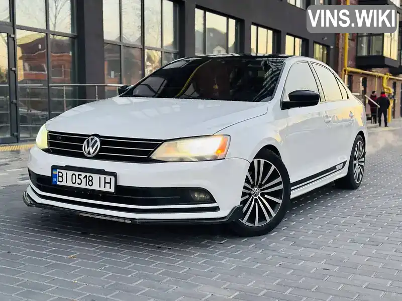 Седан Volkswagen Jetta 2016 1.78 л. Ручна / Механіка обл. Полтавська, Полтава - Фото 1/21