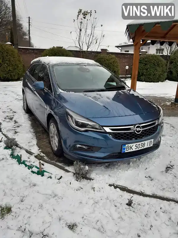 Універсал Opel Astra 2016 1.6 л. Ручна / Механіка обл. Рівненська, Рівне - Фото 1/9