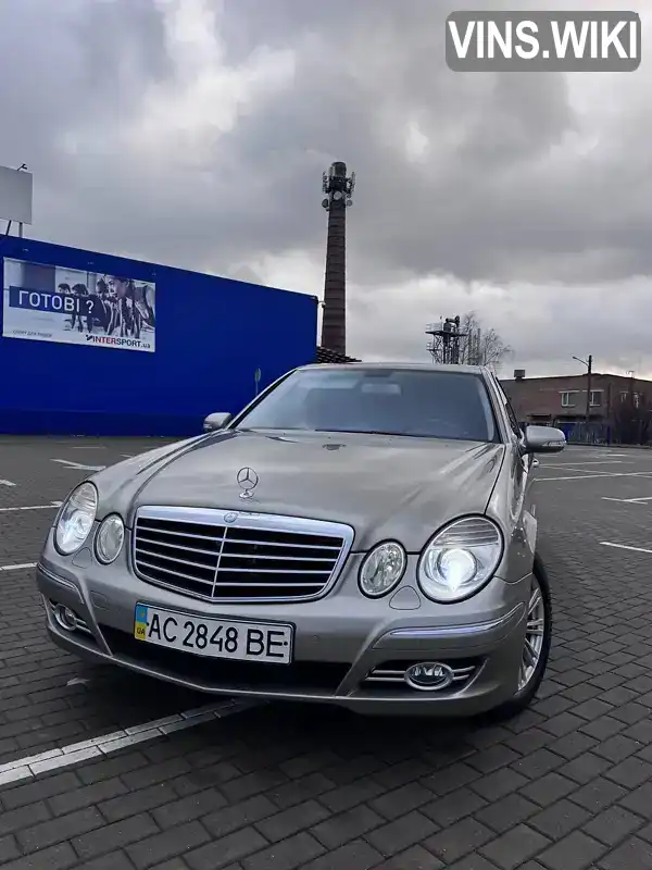 Седан Mercedes-Benz E-Class 2007 3 л. Автомат обл. Волинська, Нововолинськ - Фото 1/21