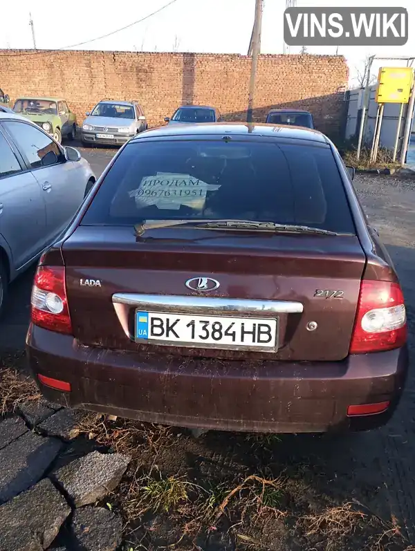 Хетчбек ВАЗ / Lada 2172 Priora 2010 1.6 л. Ручна / Механіка обл. Рівненська, Гоща - Фото 1/6