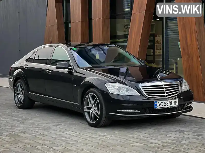 Седан Mercedes-Benz S-Class 2009 3.5 л. Автомат обл. Волинська, Луцьк - Фото 1/21