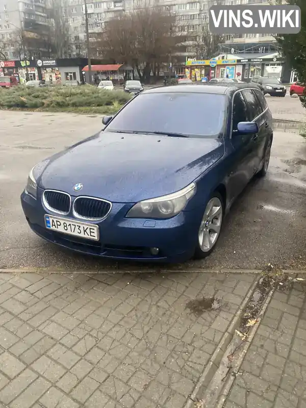 Универсал BMW 5 Series 2004 2.99 л. Автомат обл. Запорожская, Запорожье - Фото 1/7