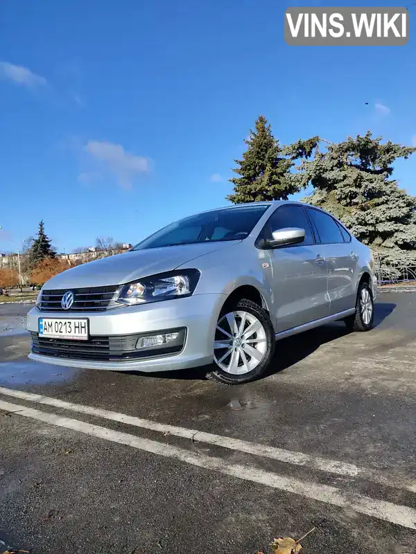 Седан Volkswagen Polo 2017 1.4 л. Автомат обл. Харківська, Лозова - Фото 1/21