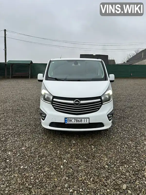 Мінівен Opel Vivaro 2016 1.6 л. Ручна / Механіка обл. Рівненська, Дубно - Фото 1/11