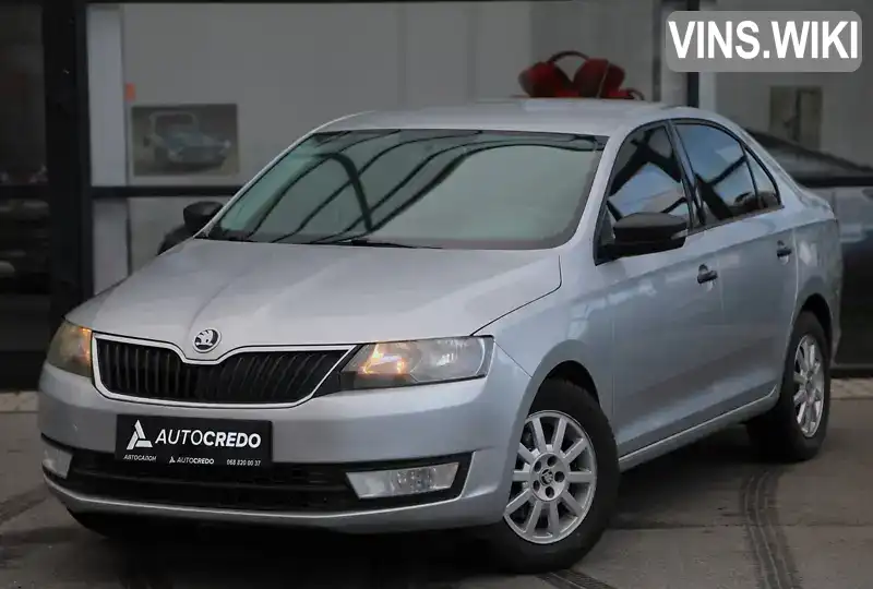 Ліфтбек Skoda Rapid 2015 1.2 л. Ручна / Механіка обл. Харківська, Богодухів - Фото 1/17