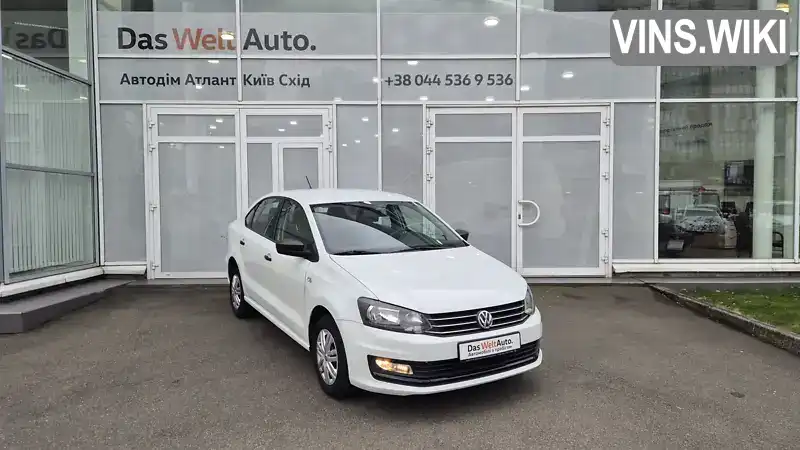 Седан Volkswagen Polo 2019 1.6 л. Ручна / Механіка обл. Київська, Київ - Фото 1/20