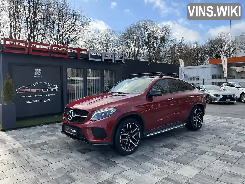 Позашляховик / Кросовер Mercedes-Benz GLE-Class 2019 2.99 л. Автомат обл. Вінницька, Вінниця - Фото 1/21