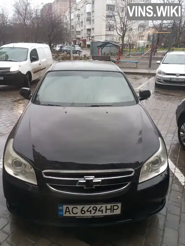 Седан Chevrolet Epica 2007 1.99 л. Ручна / Механіка обл. Волинська, Луцьк - Фото 1/5