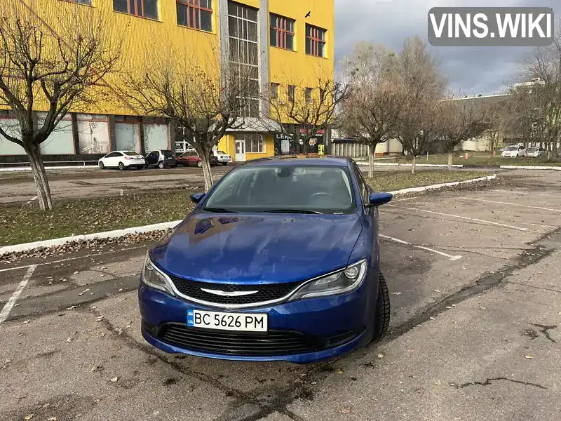 1C3CCCFB9HN511370 Chrysler 200 2016 Седан 2.36 л. Фото 1