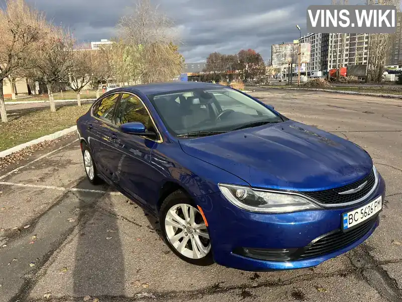 1C3CCCFB9HN511370 Chrysler 200 2016 Седан 2.36 л. Фото 2