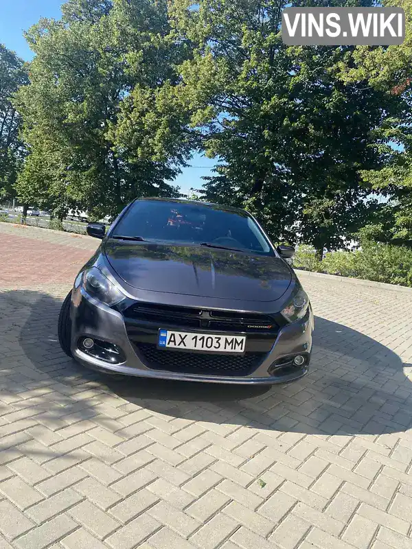 Седан Dodge Dart 2015 2.4 л. Автомат обл. Харківська, Харків - Фото 1/21