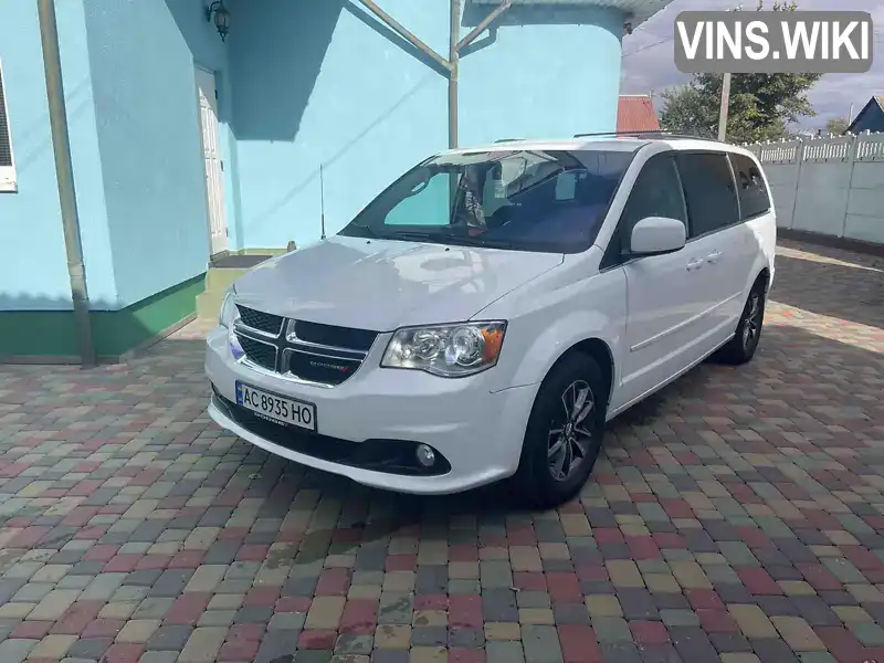 Мінівен Dodge Grand Caravan 2017 3.6 л. Автомат обл. Волинська, Ковель - Фото 1/21