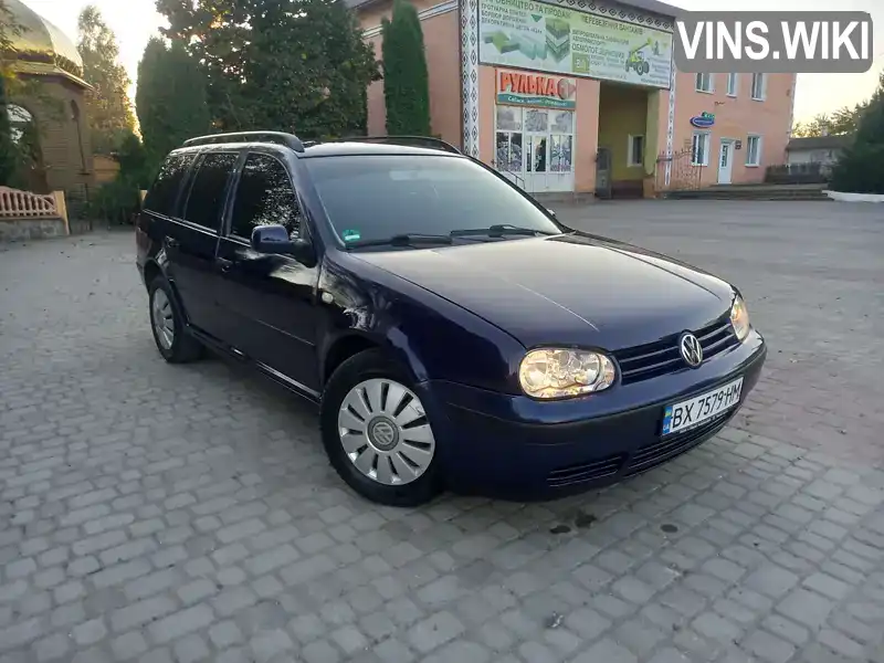 Універсал Volkswagen Golf 2002 1.39 л. Ручна / Механіка обл. Хмельницька, Теофіполь - Фото 1/21