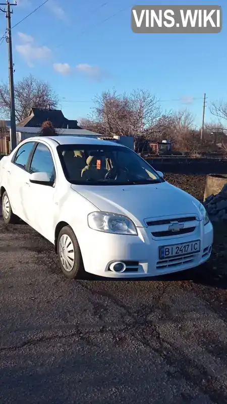 Седан Chevrolet Aveo 2007 1.6 л. Ручна / Механіка обл. Полтавська, Семенівка - Фото 1/12