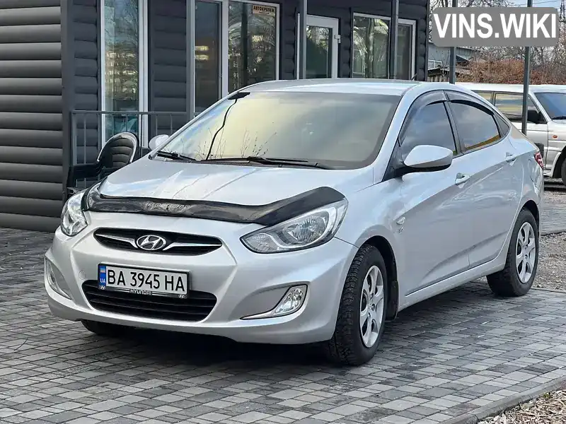 Седан Hyundai Accent 2011 1.59 л. Ручна / Механіка обл. Кіровоградська, Кропивницький (Кіровоград) - Фото 1/15