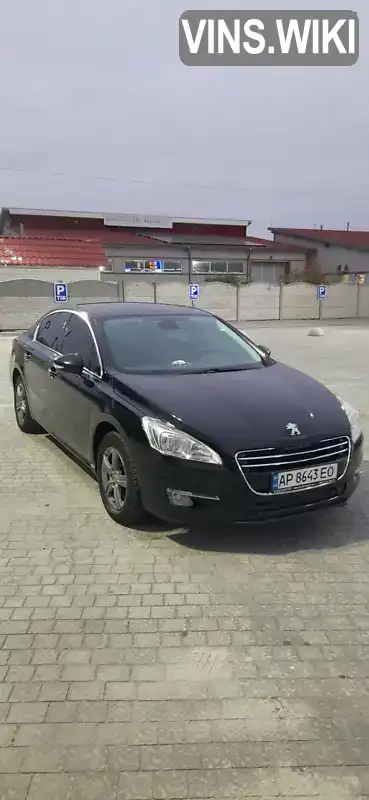 Седан Peugeot 508 2012 1.6 л. Автомат обл. Запорізька, Запоріжжя - Фото 1/18