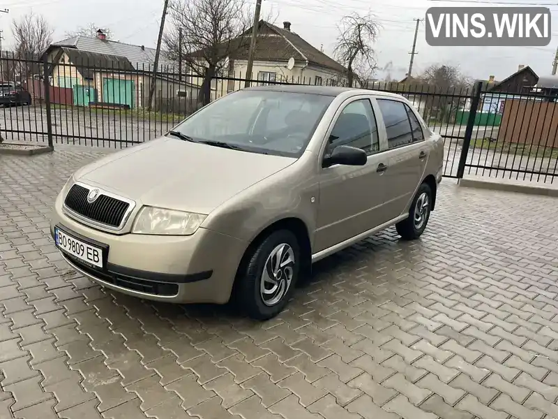 Седан Skoda Fabia 2004 1.2 л. обл. Тернопільська, Чортків - Фото 1/20