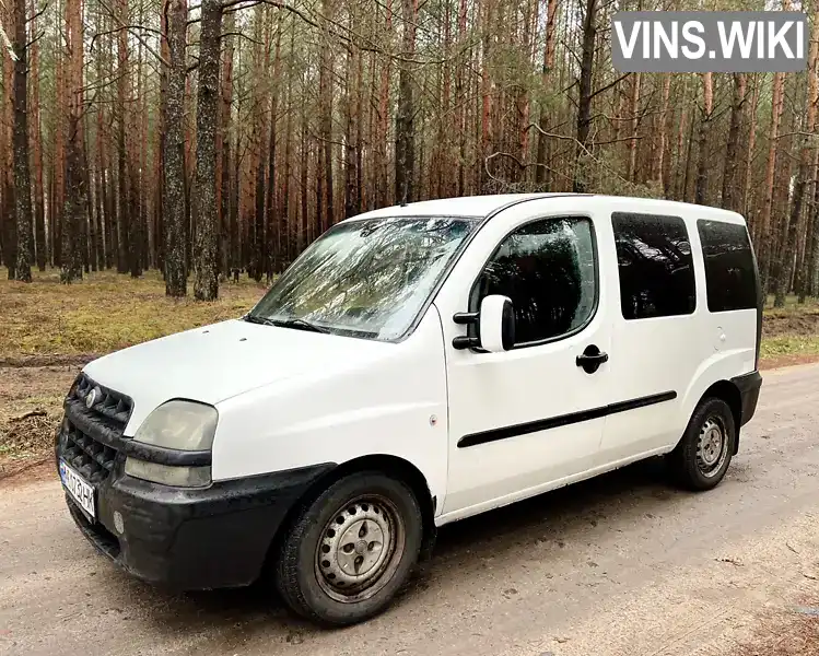 Мінівен Fiat Doblo 2002 1.91 л. Ручна / Механіка обл. Волинська, Ковель - Фото 1/10