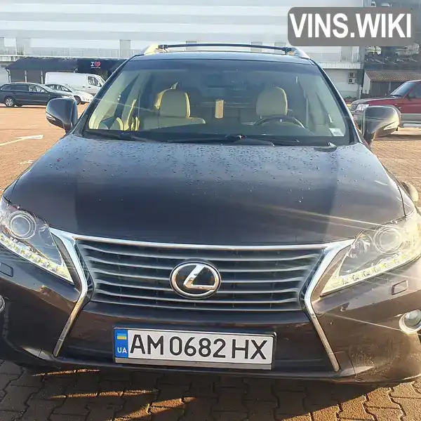 Позашляховик / Кросовер Lexus RX 2014 3.5 л. Автомат обл. Житомирська, Житомир - Фото 1/14