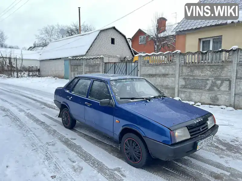 Седан ВАЗ / Lada 21099 2006 1.5 л. Ручная / Механика обл. Житомирская, Житомир - Фото 1/16