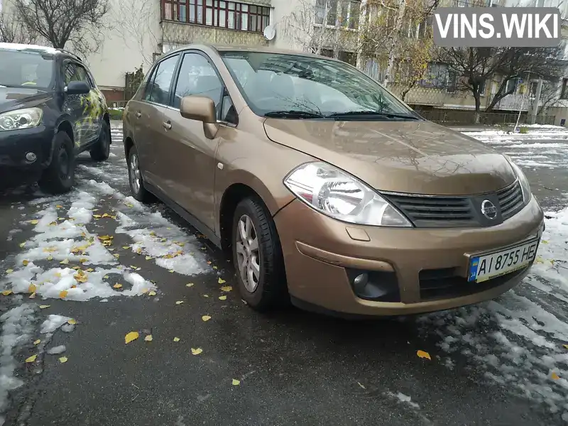 Седан Nissan TIIDA 2007 1.8 л. Ручна / Механіка обл. Київська, location.city.kozyn - Фото 1/5