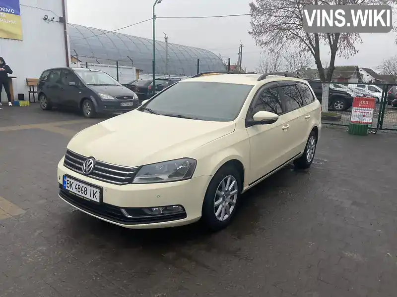 Універсал Volkswagen Passat 2011 1.4 л. Автомат обл. Рівненська, Сарни - Фото 1/21