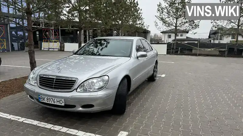 Седан Mercedes-Benz S-Class 2001 3.2 л. Автомат обл. Ровенская, Ровно - Фото 1/21