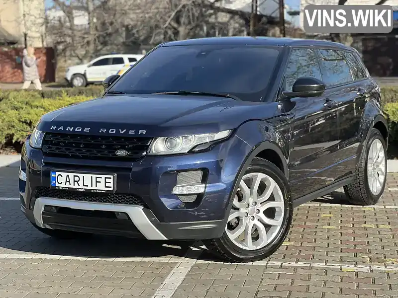 Позашляховик / Кросовер Land Rover Range Rover Evoque 2014 2.18 л. Автомат обл. Одеська, Одеса - Фото 1/21