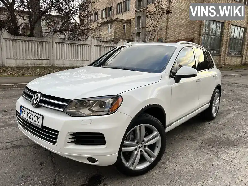 Позашляховик / Кросовер Volkswagen Touareg 2012 2.97 л. Автомат обл. Київська, Київ - Фото 1/21