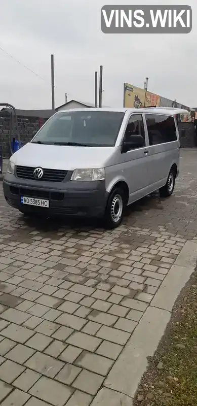 Мінівен Volkswagen Transporter 2004 2.5 л. Автомат обл. Закарпатська, Виноградів - Фото 1/12