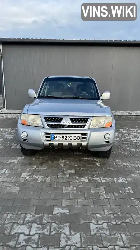 Позашляховик / Кросовер Mitsubishi Pajero Wagon 2005 3.2 л. Автомат обл. Тернопільська, Тернопіль - Фото 1/21