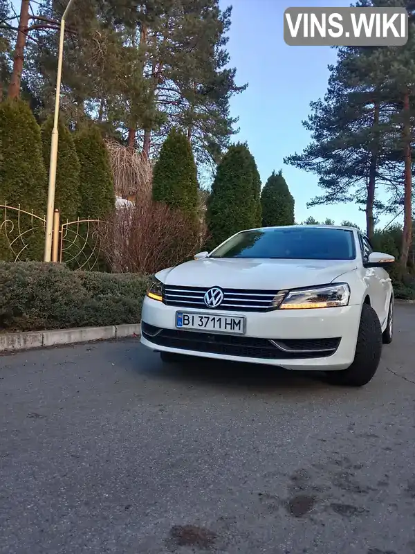 Седан Volkswagen Passat 2011 2.5 л. Автомат обл. Полтавська, Кременчук - Фото 1/11